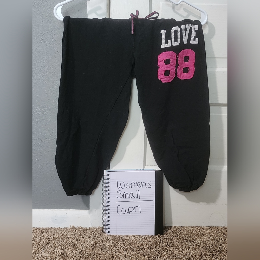 Womens sweat capris